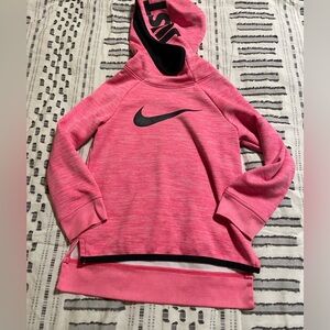 Girls Pink Nike Hoodie